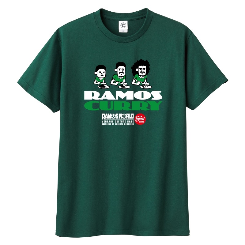 ラモス瑠偉選手公認アパレル 伝説のJリーグカレーCM 「ラモス×カレー